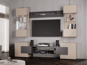Гостиная Фэнтези (кашемир/графит) в Канске - kansk.mebel-nsk.ru | фото