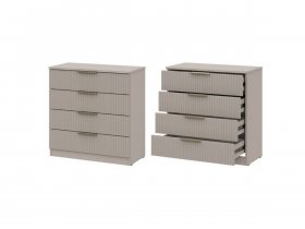Комод 4 ящика (МДФ) Эккервуд (меланж) в Канске - kansk.mebel-nsk.ru | фото