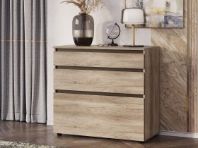 Комод КМ-01 Энигма (венге/дуб каньон) в Канске - kansk.mebel-nsk.ru | фото