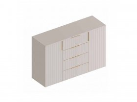Комод с 4 ящ., 2створ. «Тефия» (тефия/софт сантьяго) в Канске - kansk.mebel-nsk.ru | фото