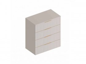 Комод с 4 ящ. «Тефия» (тефия/софт сантьяго) в Канске - kansk.mebel-nsk.ru | фото
