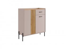 Комод с ящиком Доминика (кашемир/дуб крафт золотой) в Канске - kansk.mebel-nsk.ru | фото