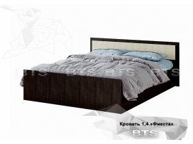 Кровать двуспальная 1,4м LIGHT Фиеста (BTS) в Канске - kansk.mebel-nsk.ru | фото