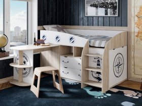 Кровать комбинированная «Немо» в Канске - kansk.mebel-nsk.ru | фото