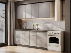 Кухонный гарнитур «Адель» 2,0м (нео) в Канске - kansk.mebel-nsk.ru | фото