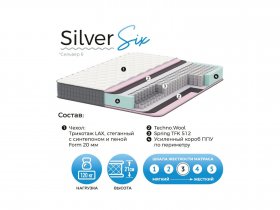Матрас Silver Six в Канске - kansk.mebel-nsk.ru | фото