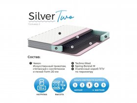 Матрас Silver Two в Канске - kansk.mebel-nsk.ru | фото