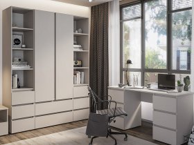Модульная детская Люмо (кашемир) в Канске - kansk.mebel-nsk.ru | фото
