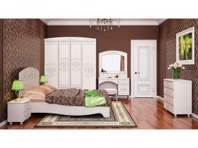 Модульная спальня Каролина в Канске - kansk.mebel-nsk.ru | фото