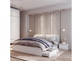 Модульная спальня Симпл в Канске - kansk.mebel-nsk.ru | фото