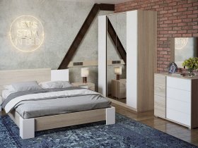 Модульная спальня «Валери» в Канске - kansk.mebel-nsk.ru | фото