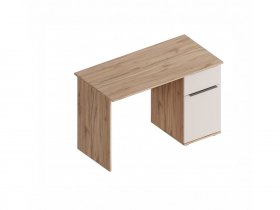 Стол письменный Правый Сицилия (дуб альпийский/тефия) в Канске - kansk.mebel-nsk.ru | фото