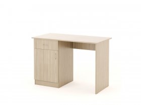 Стол письменный СП-01 (Биг) ясень шимо светлый в Канске - kansk.mebel-nsk.ru | фото