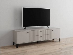 Тумба под ТВ Парус-10 (кашемир/сантьяго софт) в Канске - kansk.mebel-nsk.ru | фото